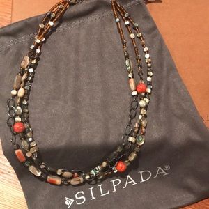 Silpada Designs 3 strand necklace